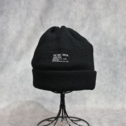 WATCH CAP （BLACK / ブラック） ワッチキャップ｜9262-AC05
