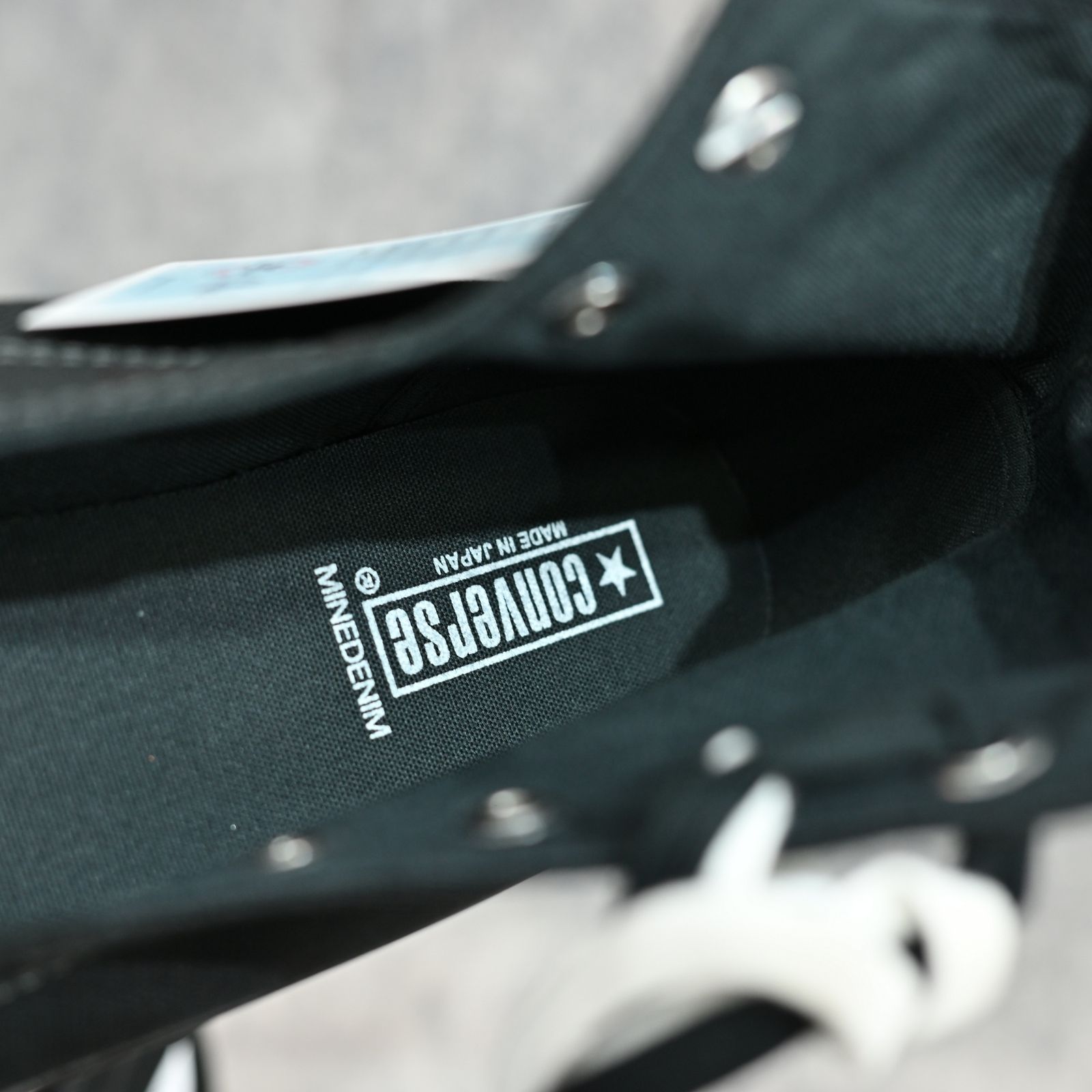 × CONVERSE AS J HI/MD 10 （BLACK） コンバース スニーカー （ブラック）｜313190000