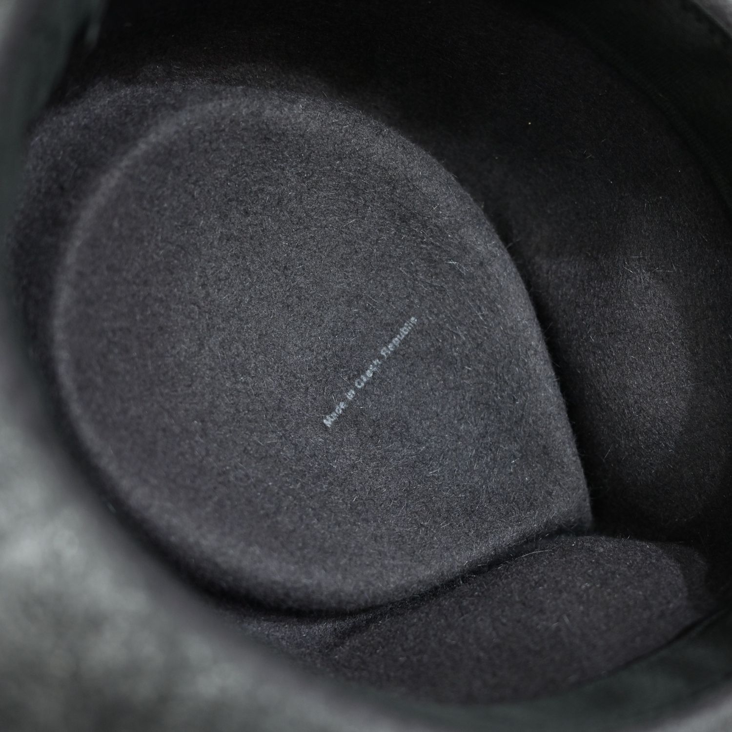 × Battement Wool Felt Hat （BLACK / ブラック） ウールフェルト ハット / Ba-898-01