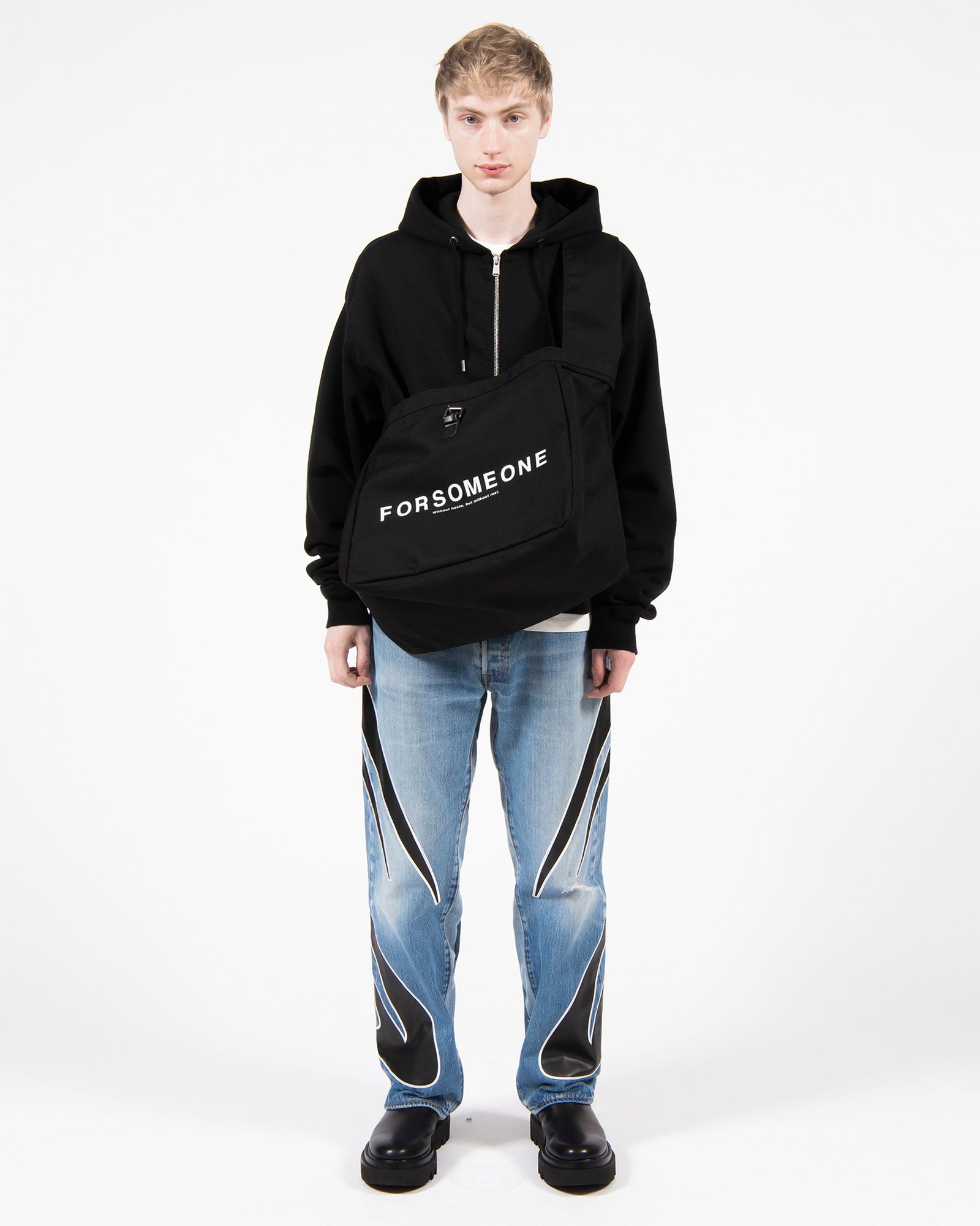CORDURA BODY BAG (BLACK) / バッグ ブラック