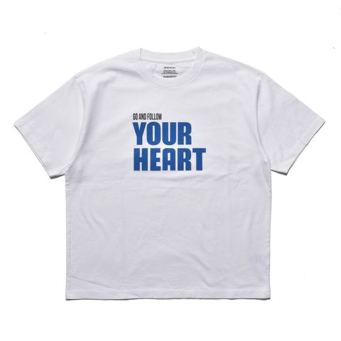 Go And Follow Your Tee （WHT） ｜プリントTシャツ (ホワイト)｜2604-4003