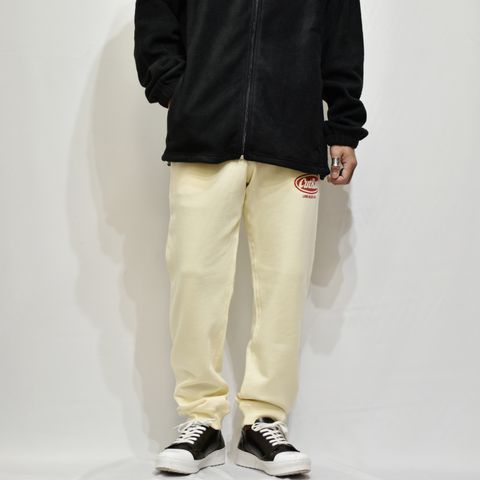 CUTRATE LOGO OMW SWEAT PANTS (IVORY)