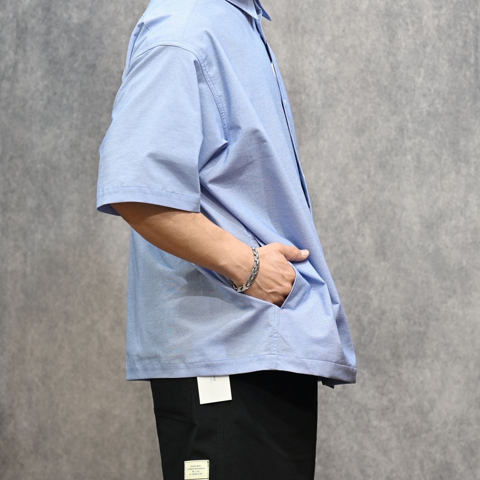 HALF SLEEVE SHIRT （BLUE / ブルー）｜半袖 シャツ｜9261-SH50-002