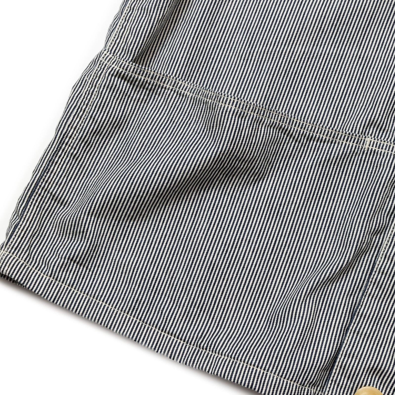 6OZ HICKORY SHIRT CARDIGAN (INDIGO STRIPE) / 6オンス ヒッコリー シャツ カーディガン