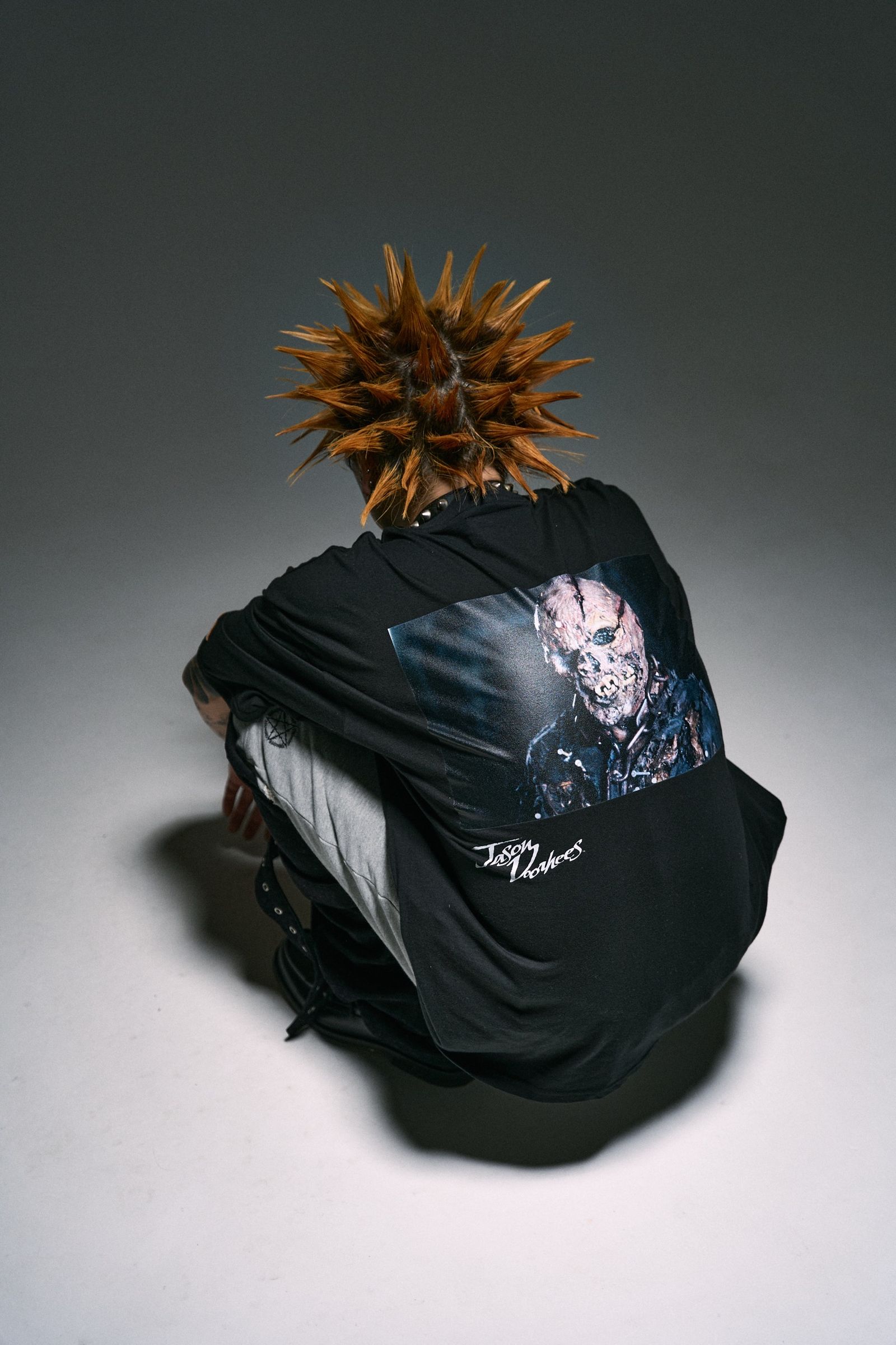 x FRIDAY THE 13TH MOVIE SCENE T-SHIRT (BK)｜13日の金曜日 半袖Tシャツ｜PD26MC04