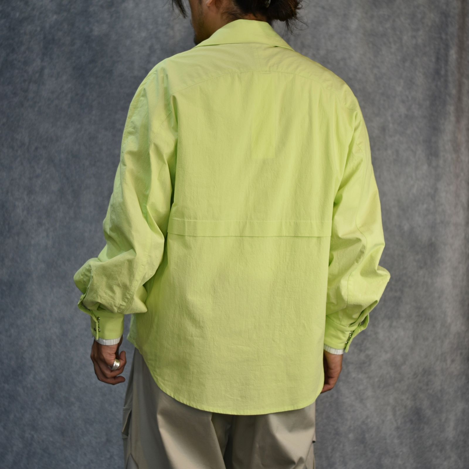 トラックシャツブルゾン / LB24AW-SHBL01-OMS (NEON GREEN)
