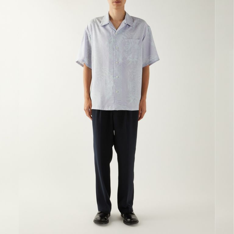 N.HOOLYWOOD - HALF SLEEVE SHIRT （LAVENDER） / アロハシャツ （ラベンダー） | chord online  store