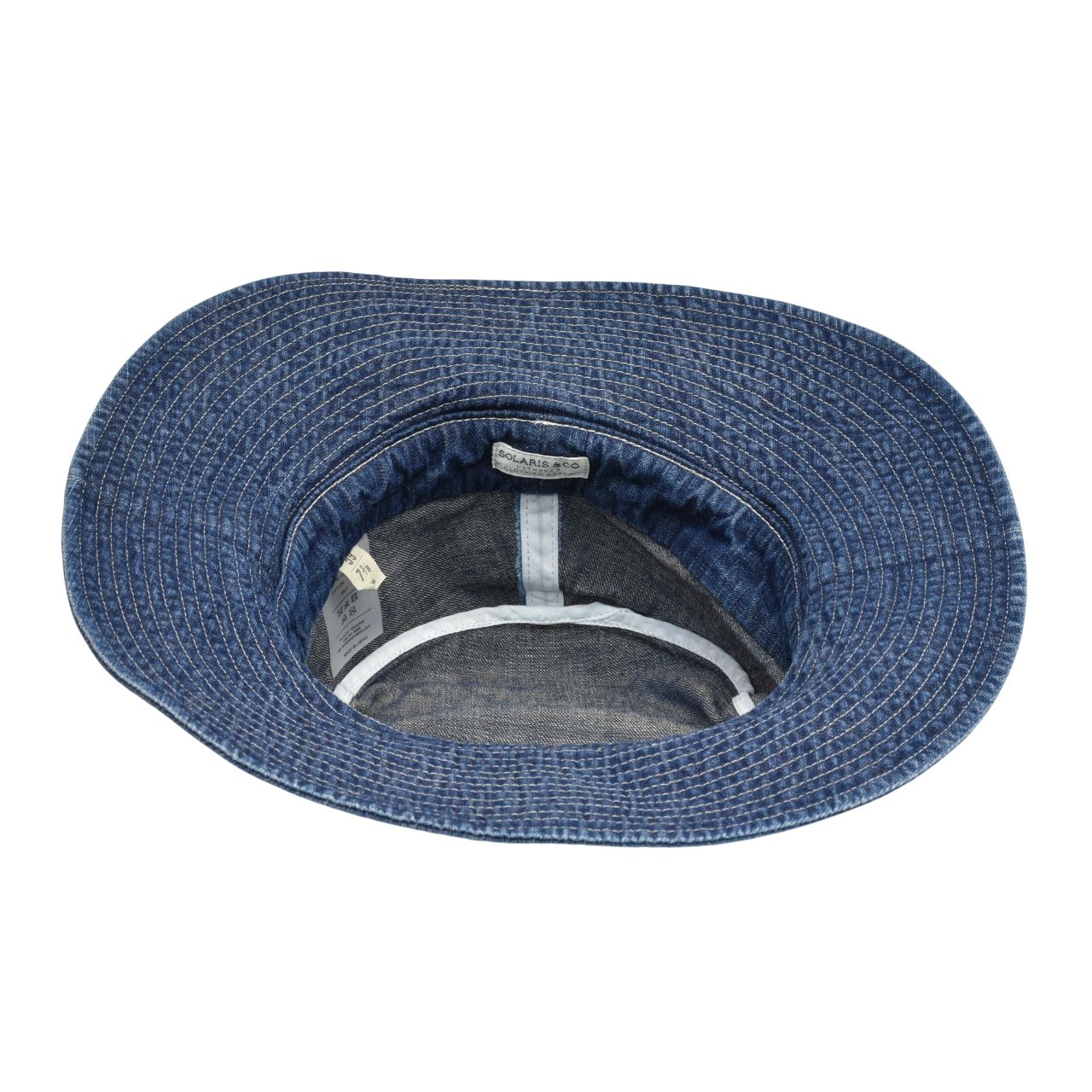 8oz Denim Jungle Hat "BARNES" (FADE WASH)｜ジャングルハット｜Y01007