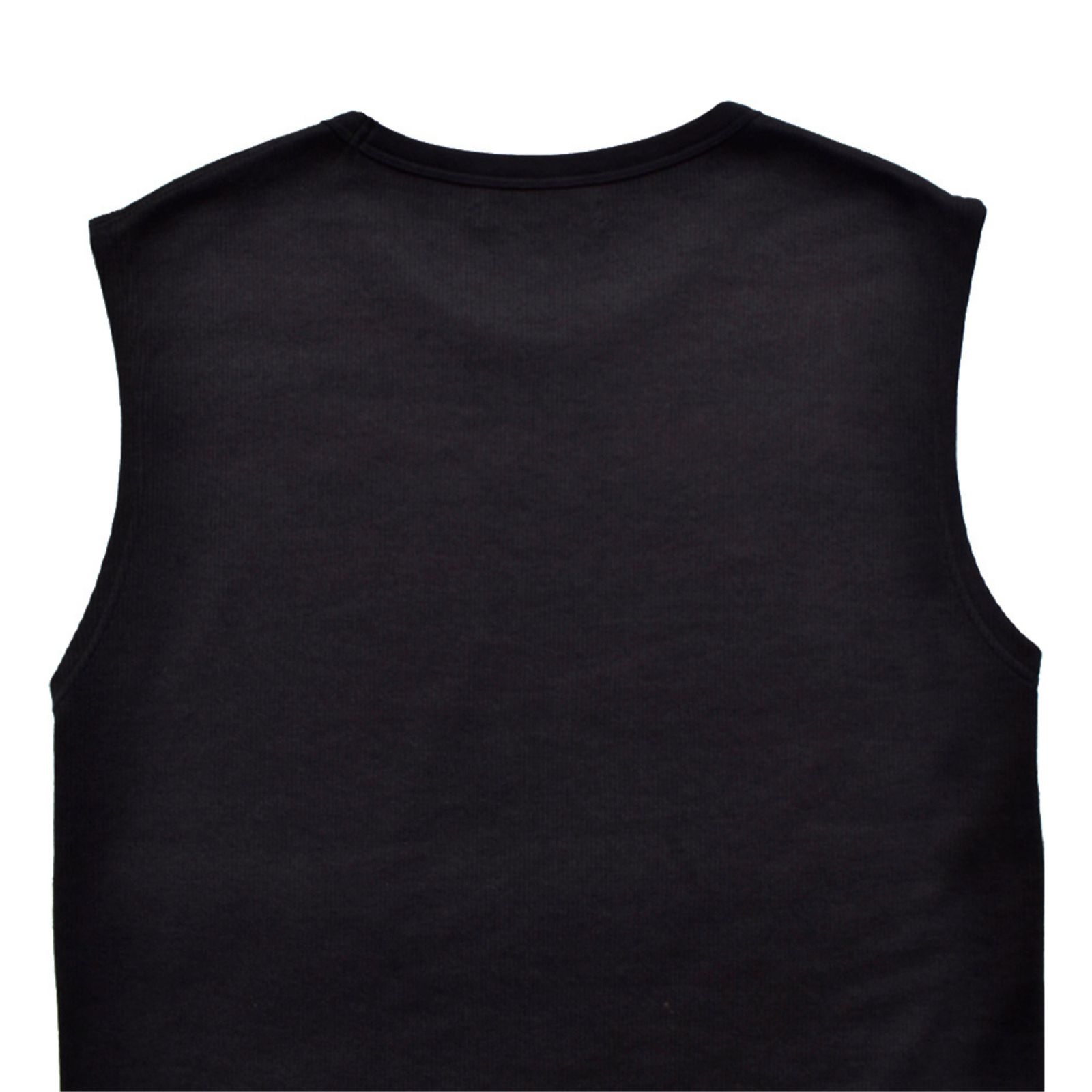 Roundneck Nosleeve Rib T-SH （BLK） / リブ ノースリーブ （ブラック）