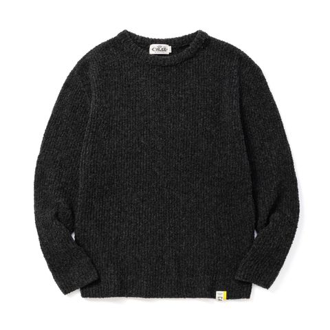 ×EYYA BOUCLE CREW NECK KNIT SWEATER (BLACK)｜× エイヤ ブークレ クルーネック ニット セーター｜CL-26AWEYYA002
