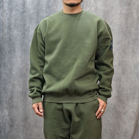 EXCHANGE SERVICE SWEAT SHIRT （KHAKI） / エクスチェンジ スウェットトレーナー （カーキ） 9252-CS81