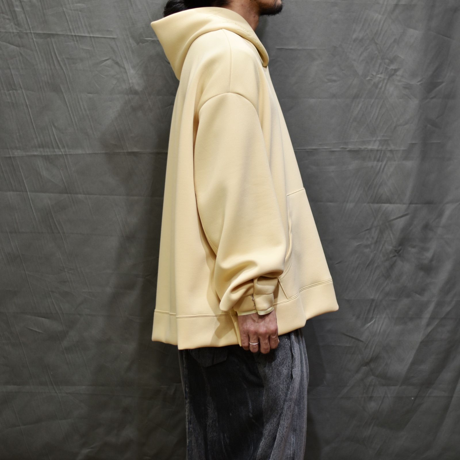 ジップベント フーディ / LB22SS-PK01-NM (PALE YELLOW)