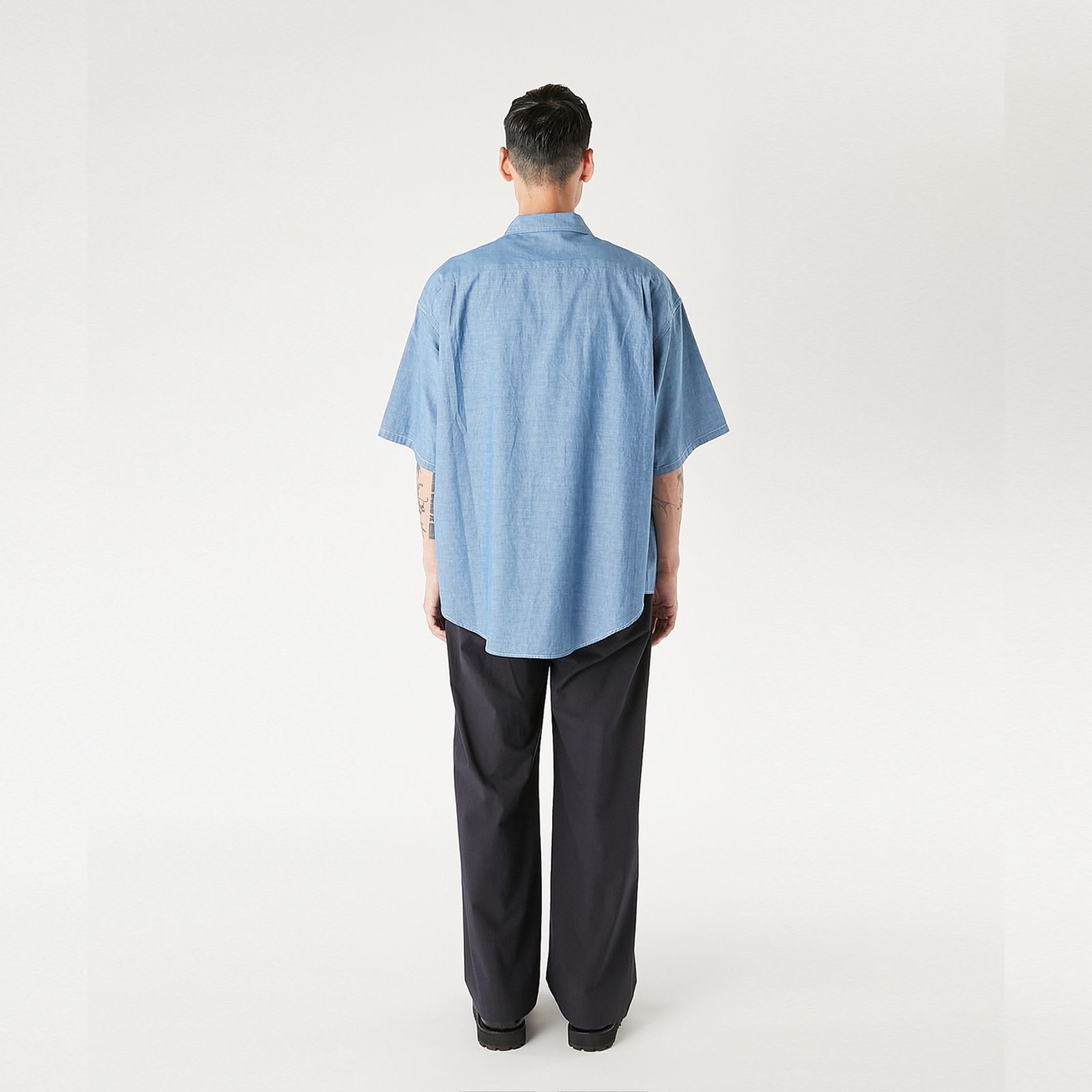× BIGMAC HALF SLEEVE SHIRT （BLUE / ブルー）｜半袖シャツ｜2261-SH60-027