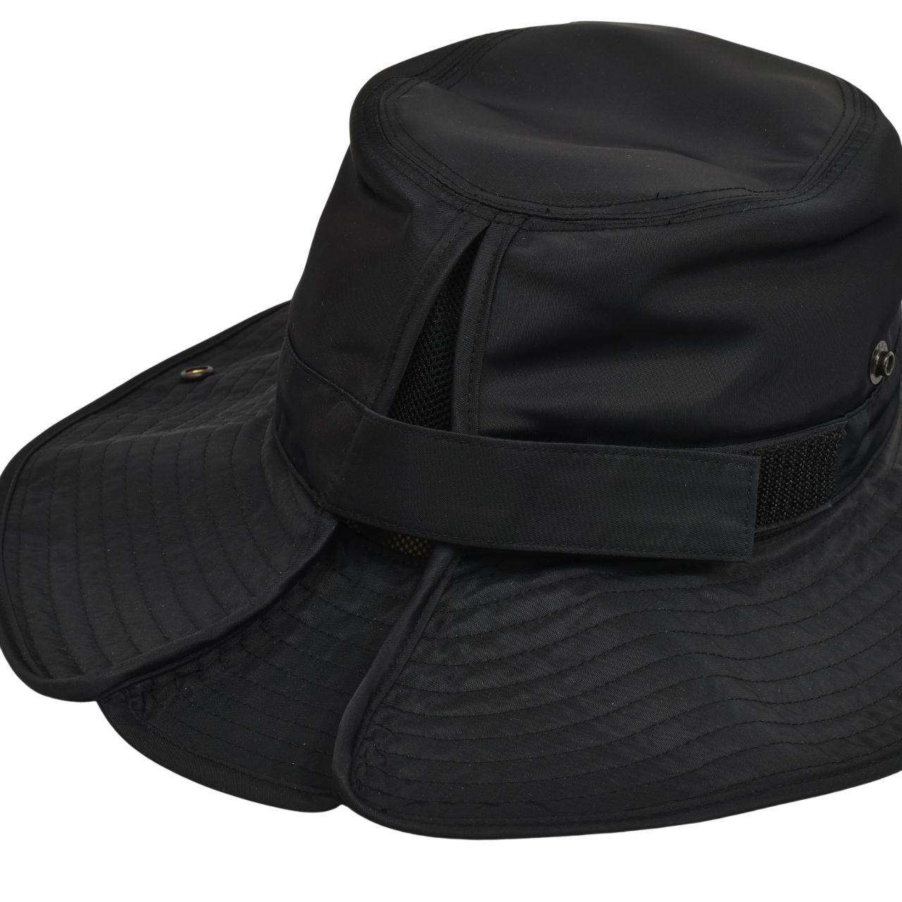French Boonie Hat "FROGMAN" (BLACK)｜ブーニーハット｜Y01017