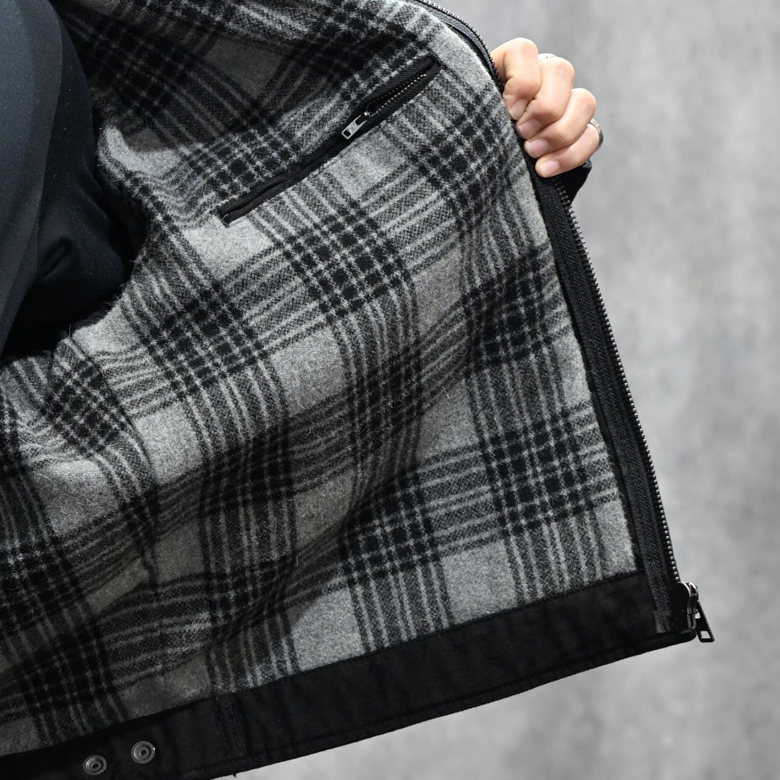 × M&M CUSTOM PERFORMANCE Black Denim Detroit Jacket （BLK）｜× エムアンドエムカスタムパフォーマス ブラックデニム デトロイトジャケット｜MND-MM81