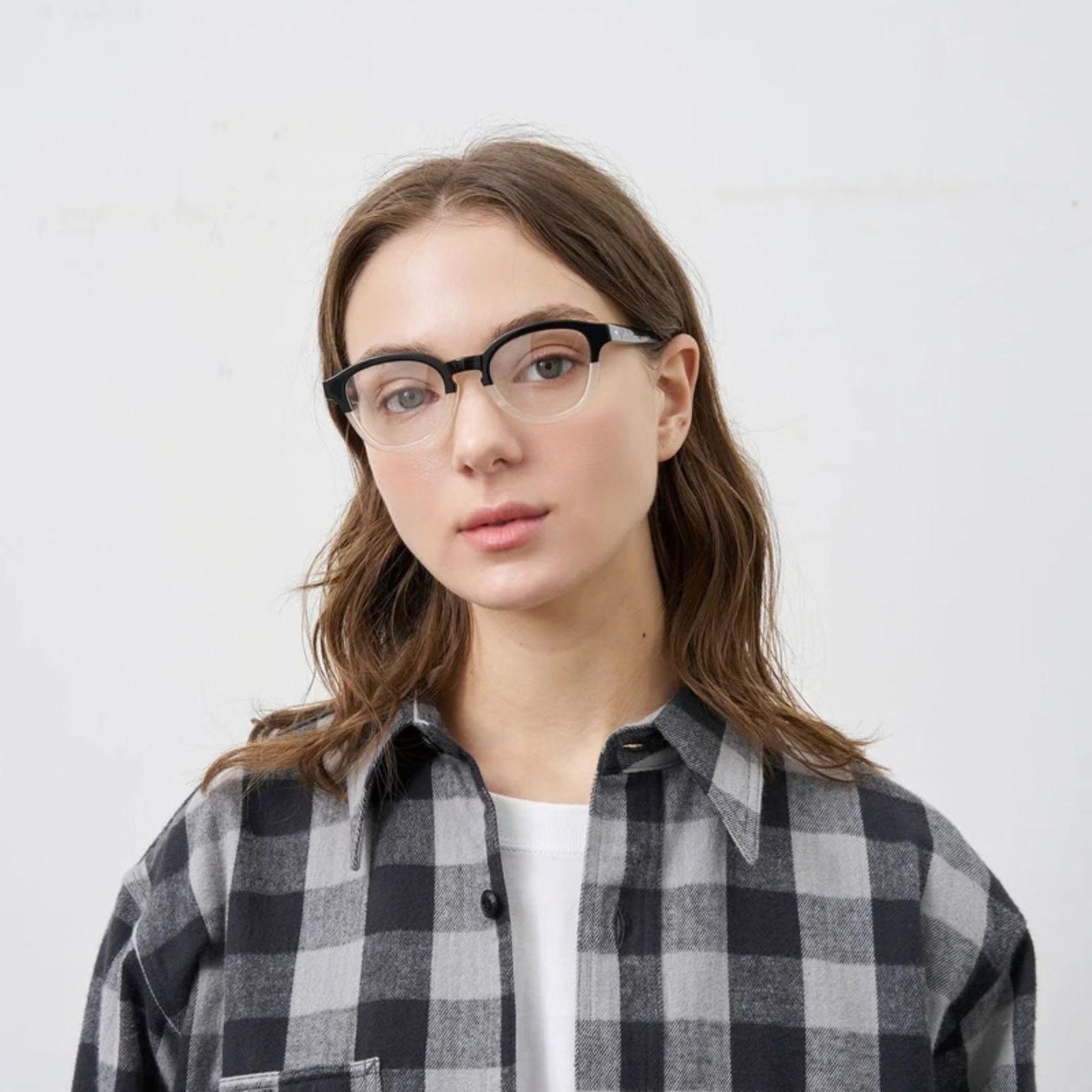 SAFETY GLASSES by ayame （BLACK・CLEAR / ブラッククリア）｜602-262-10