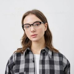 SAFETY GLASSES by ayame （BLACK・CLEAR / ブラッククリア）｜602-262-10