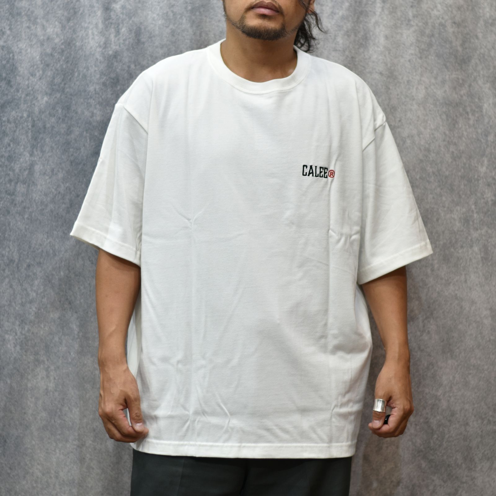 × MIHO MURAKAMI DROP SHOULDER PRINT TEE (WHITE / A) / × 村上実帆 プリントTシャツ
