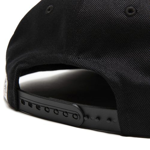 TWILL CALEE LOGO EMBROIDERY CAP (BLACK/WHITE)