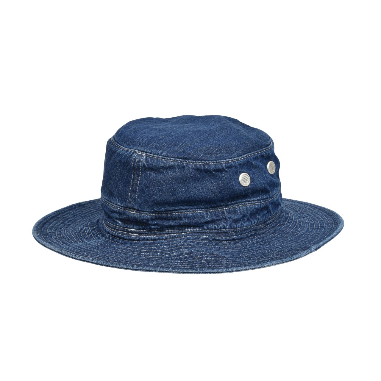 8oz Denim Jungle Hat "BARNES" (FADE WASH)｜ジャングルハット｜Y01007