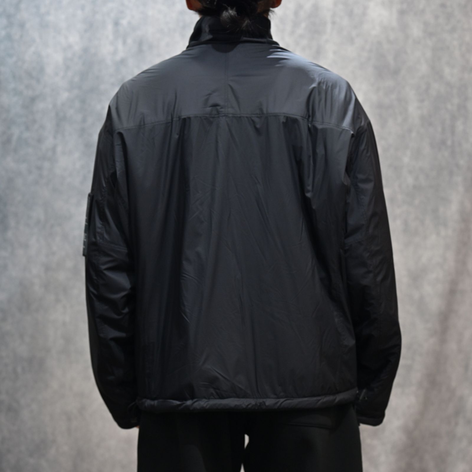REVERSIBLE OVERSHIRT （BLACK）｜リバーシブル オーバーシャツ｜9252-BL01-003