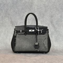 TRAVEL BAG  (MULTI BLACK DENIM) | ハンドバッグ