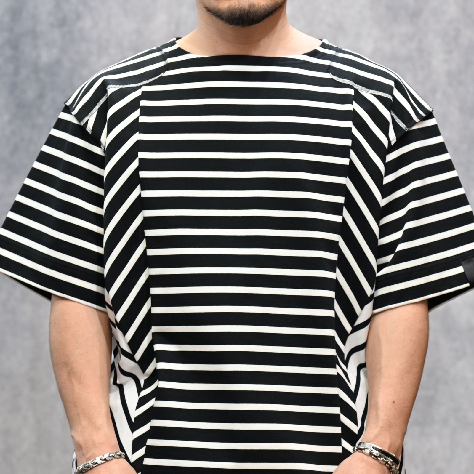 ZEBRA BASQUE SHIRT （BLK BORDER / ブラック）｜ボーダーTシャツ｜2261-CS54-024