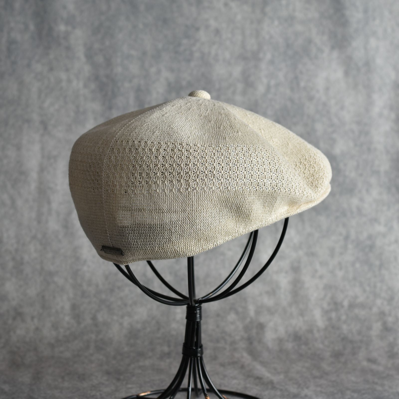 Linen Hunthing Cap "GENTLEMAN" (IVORY) / リネン ハンチング帽