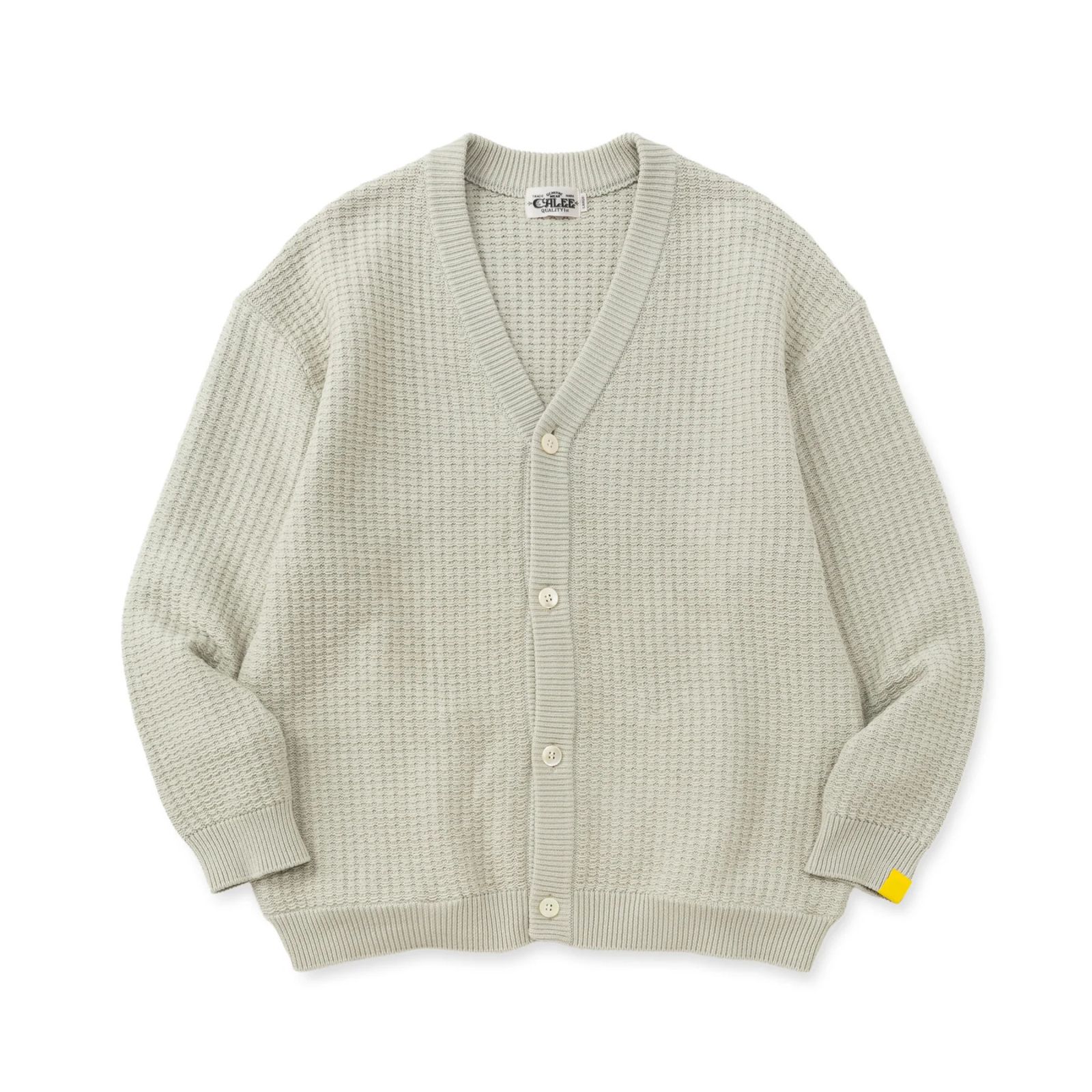 ×EYYA KNIT BIG WAFFLE KNIT CARDIGAN (ICY WHITE)｜× エイヤ ワッフル ニット カーディガン｜CL-26SS001EYYA