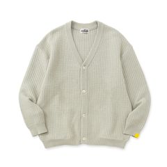 ×EYYA KNIT BIG WAFFLE KNIT CARDIGAN (ICY WHITE)｜× エイヤ ワッフル ニット カーディガン｜CL-26SS001EYYA