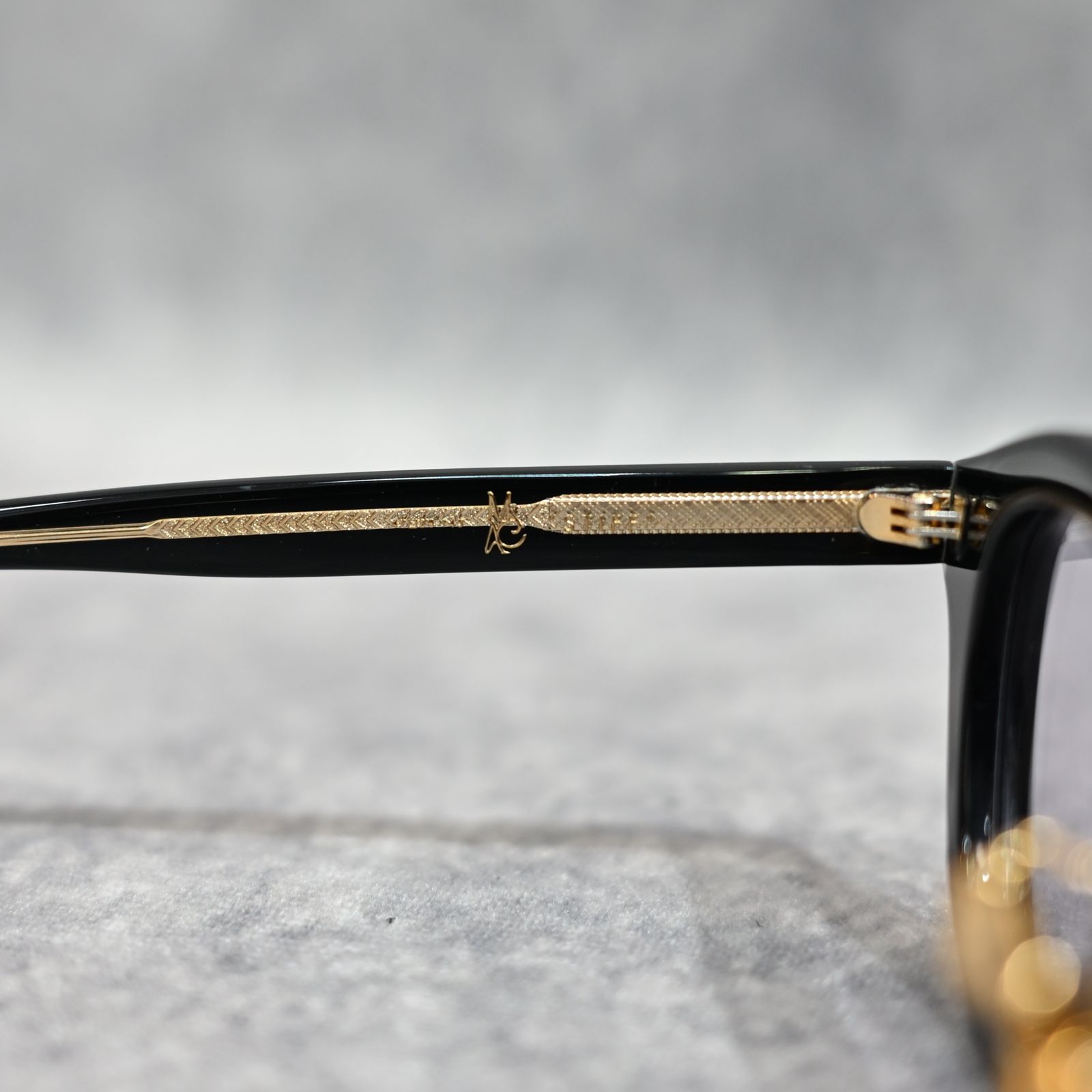 THE LINE × CASABLANCA サングラス タイプ 2 （BLACK×L.GRAY / ブラック×ライトグレー） CAS-02