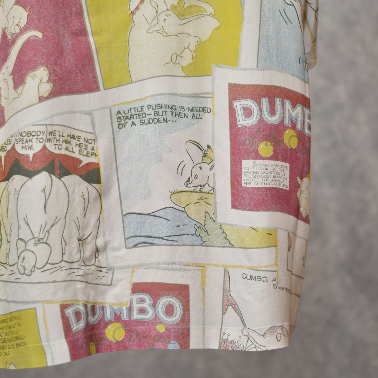 DISNEY VC / PC ALOHA COLLECTION ALOHA SHIRT / DUMBO (VINTAGE) / アロハシャツ / ダンボ / DP-024-3289-75