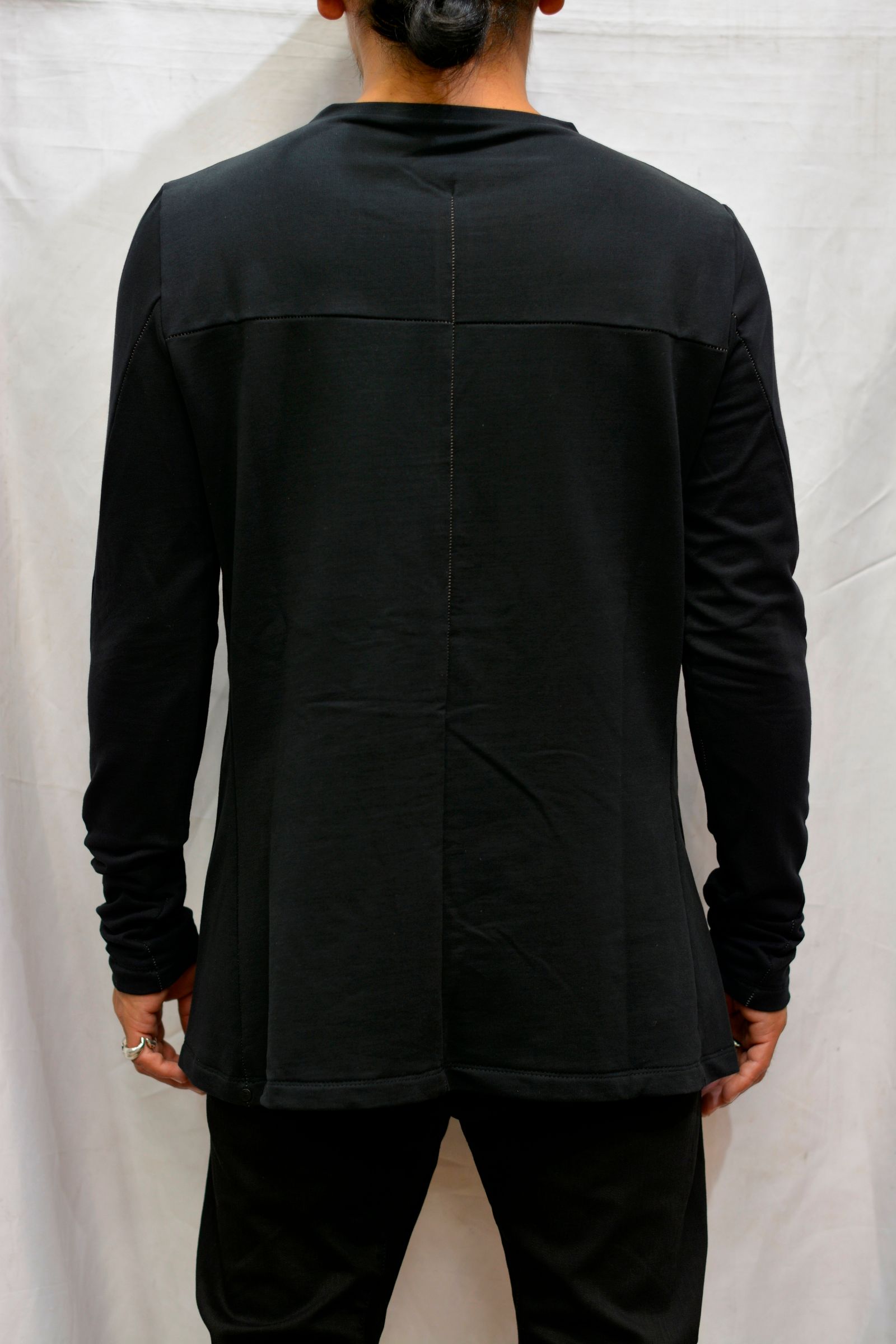 CAT & SAWN CUT TACK FRONT LONG SLEEVE