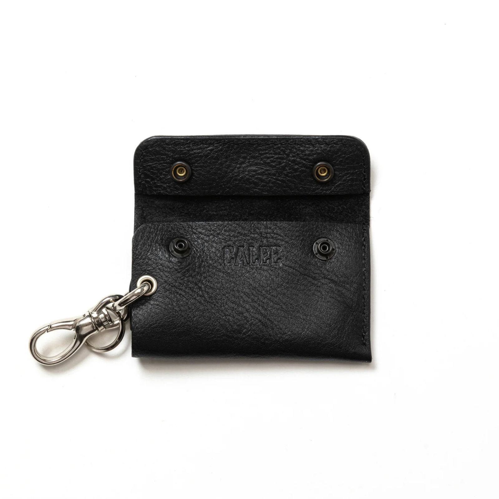 STUDS LEATHER KEY CASE (BLACK)｜スタッズ レザー キーケース｜CL-25AW025LE