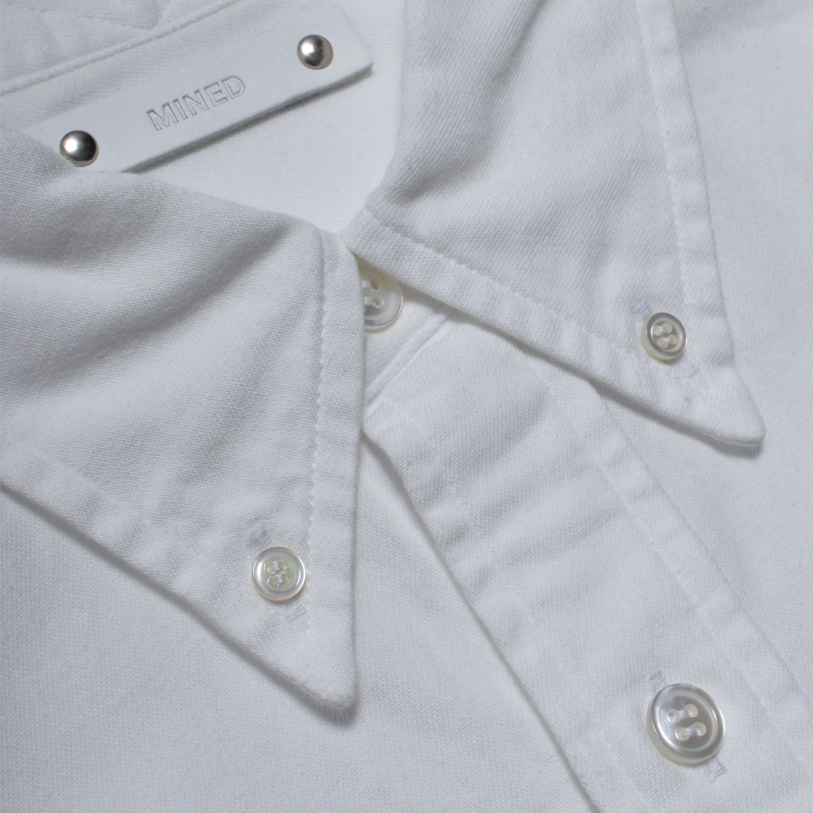 L.Denim BD SH （WHT）｜デニム ボタンダウンシャツ｜2603-5003