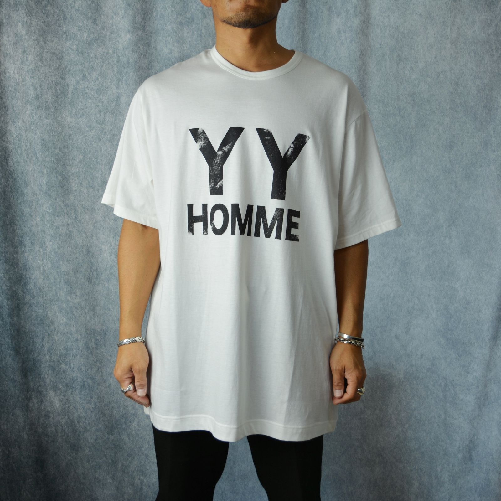 yohji yamamoto - YYH PT SHORT SLEEVE T （WHITE） ロゴプリント Tシャツ （ホワイト） | chord  online store