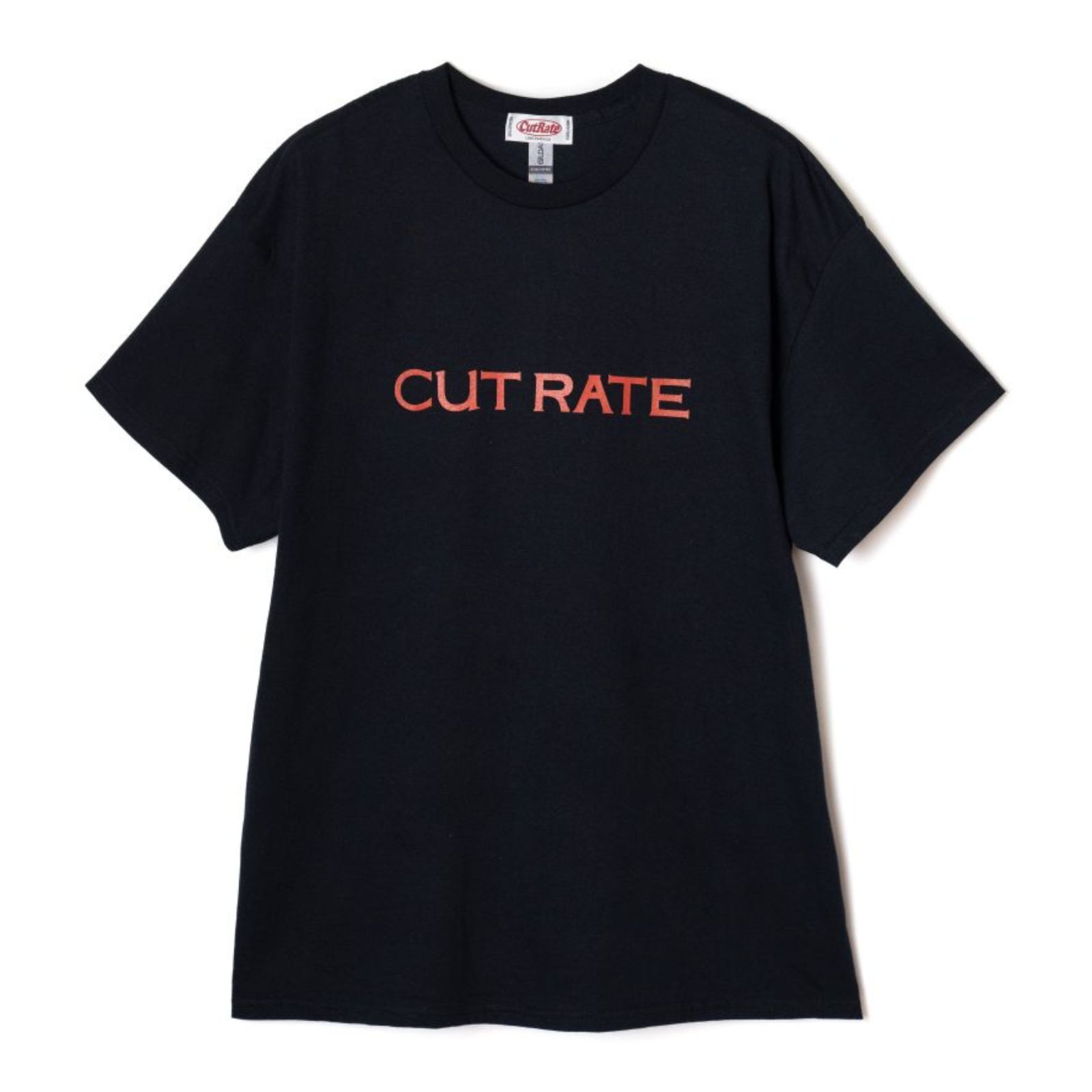CUTRATE F&D LOGO S/S TEE (BLACK) / プリントTシャツ