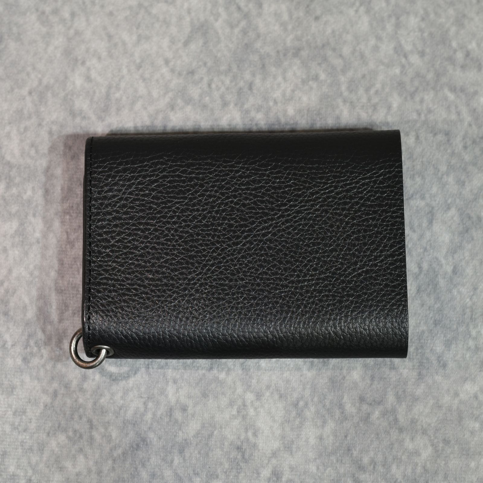 LIGHTNING LEATHER FLAP HALF WALLET ＜EXCLUSIVE＞ (BLACK)｜フラップハーフウォレット 三つ折り財布｜CL-26SS007LE EX
