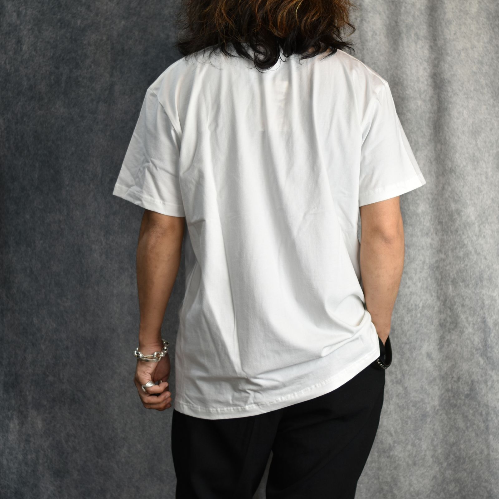STRETCH SYNDICATE RETRO GIRL VINTAGE T-SHIRT ＜NATURALLY PAINT DESIGN＞ (WHITE) / プリントTシャツ