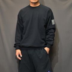 CREWNECK SWEARTSHIRT （BLACK） 裏毛トレーナー