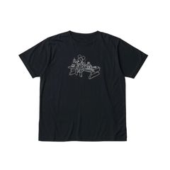 DISNEY MICKEY MOUSE / PORTER CLASSIC OHARIKO COLLECTION T-SHIRT (BLACK) - Tシャツ
