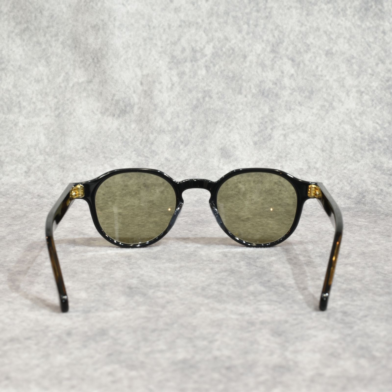 BOSTON TYPE GLASSES (BLACK DEMI / KHAKI)｜ボストン サングラス｜CL-26SS003G