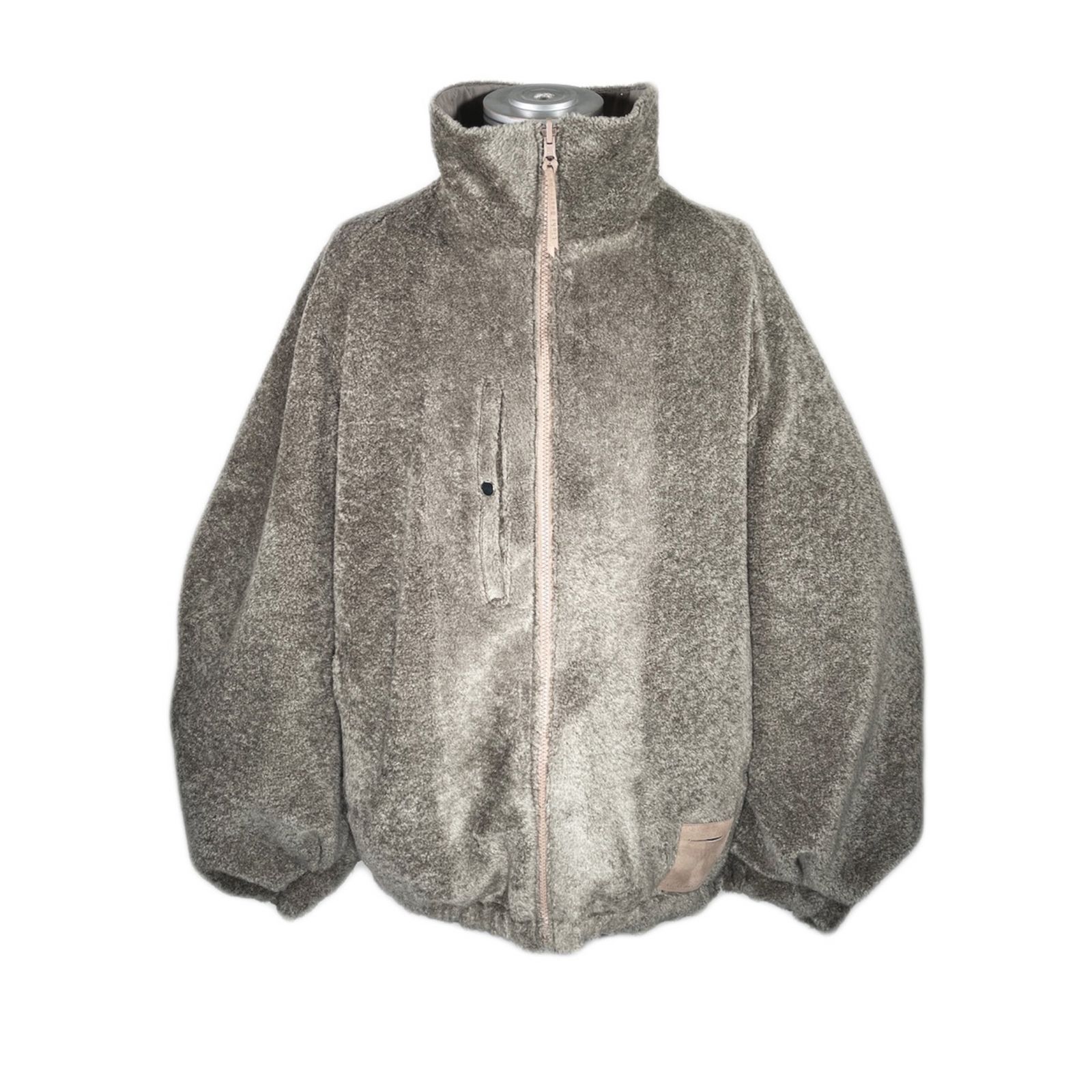 リバーシブルハイネックブルゾン / LB23AW-BL03-PSK (WOOD)