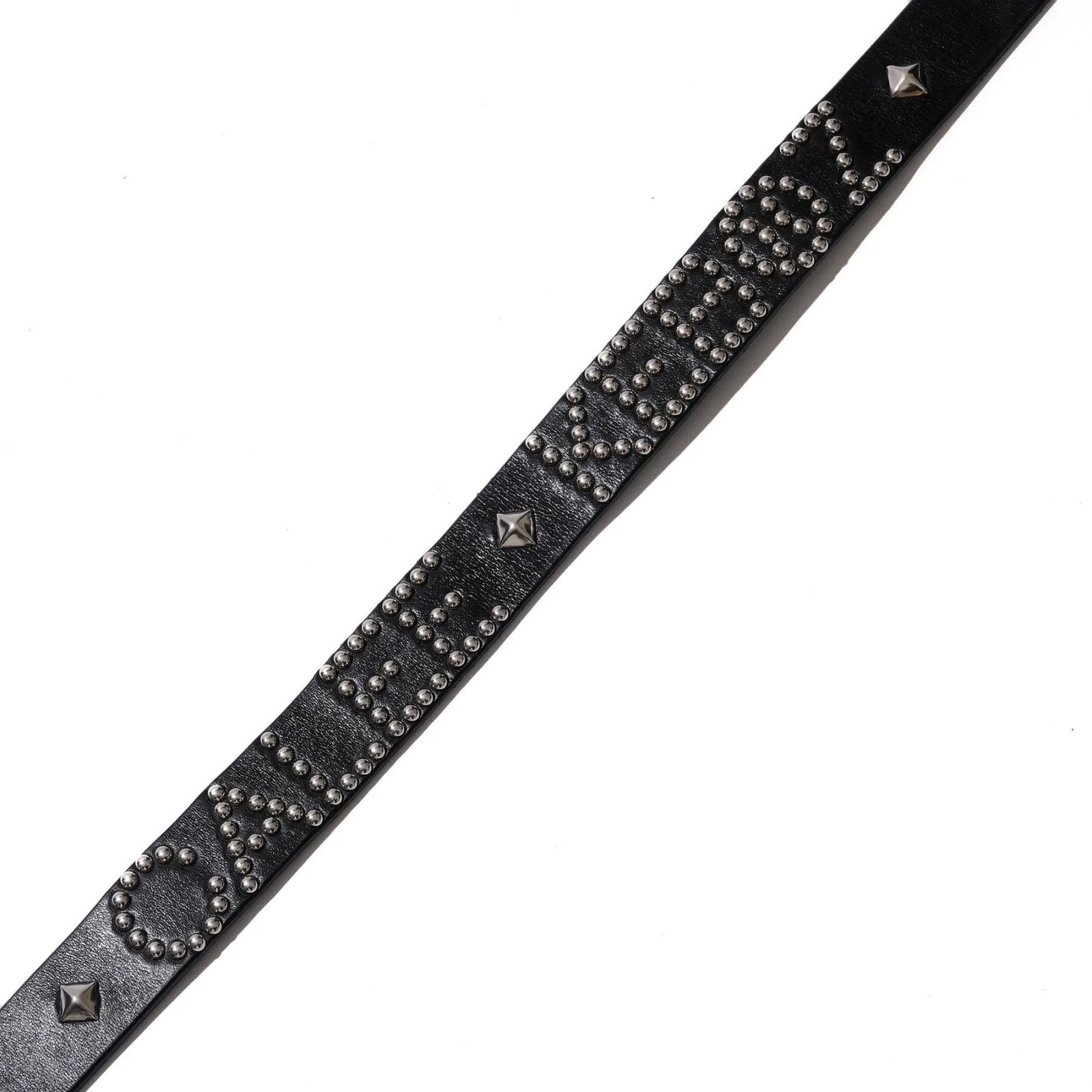 × KEBOZ STUDS LEATHER BELT (BLACK) / × ケボズ スタッズ レザー ベルト