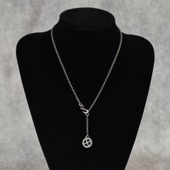 × D.O.D SILVER SNAKE WHEEL NECKLACE ＜EXCLUSIVE＞ (SILVER)｜× ディーオーディー スネーク ホイール型 ネックレス｜CL-25AW004JW EX