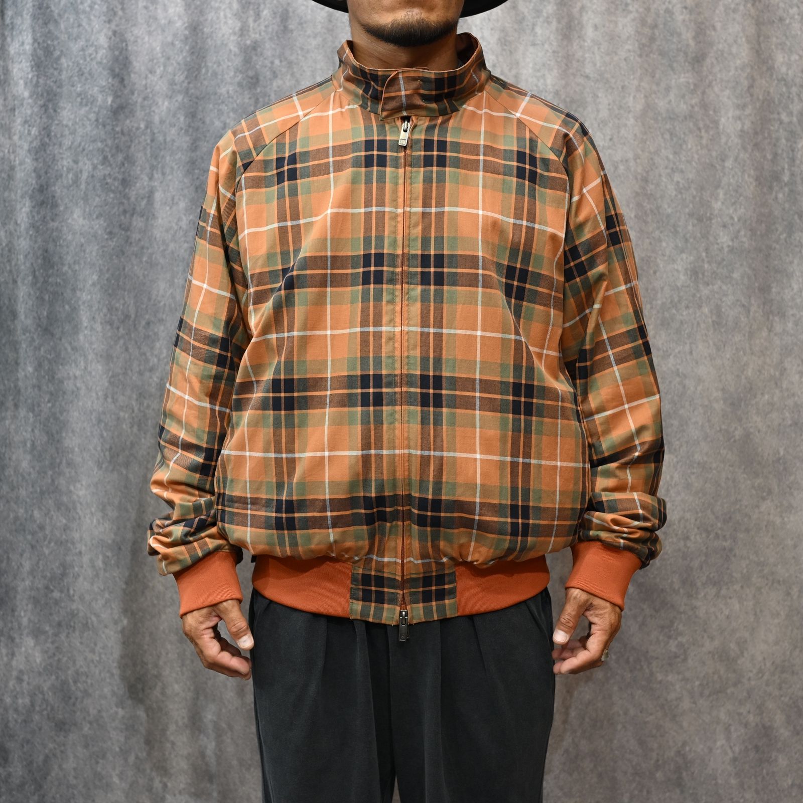 BARACUTA バラクータ G9 ハリントンジャケット ボルドー OPTI 80S】 BARACUTA 【OPTIジップ/G9 スウィングトップ ハリントン