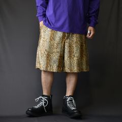 ANIMAL PATTERN SHORTS (GOLD) / アニマル柄 ショートパンツ