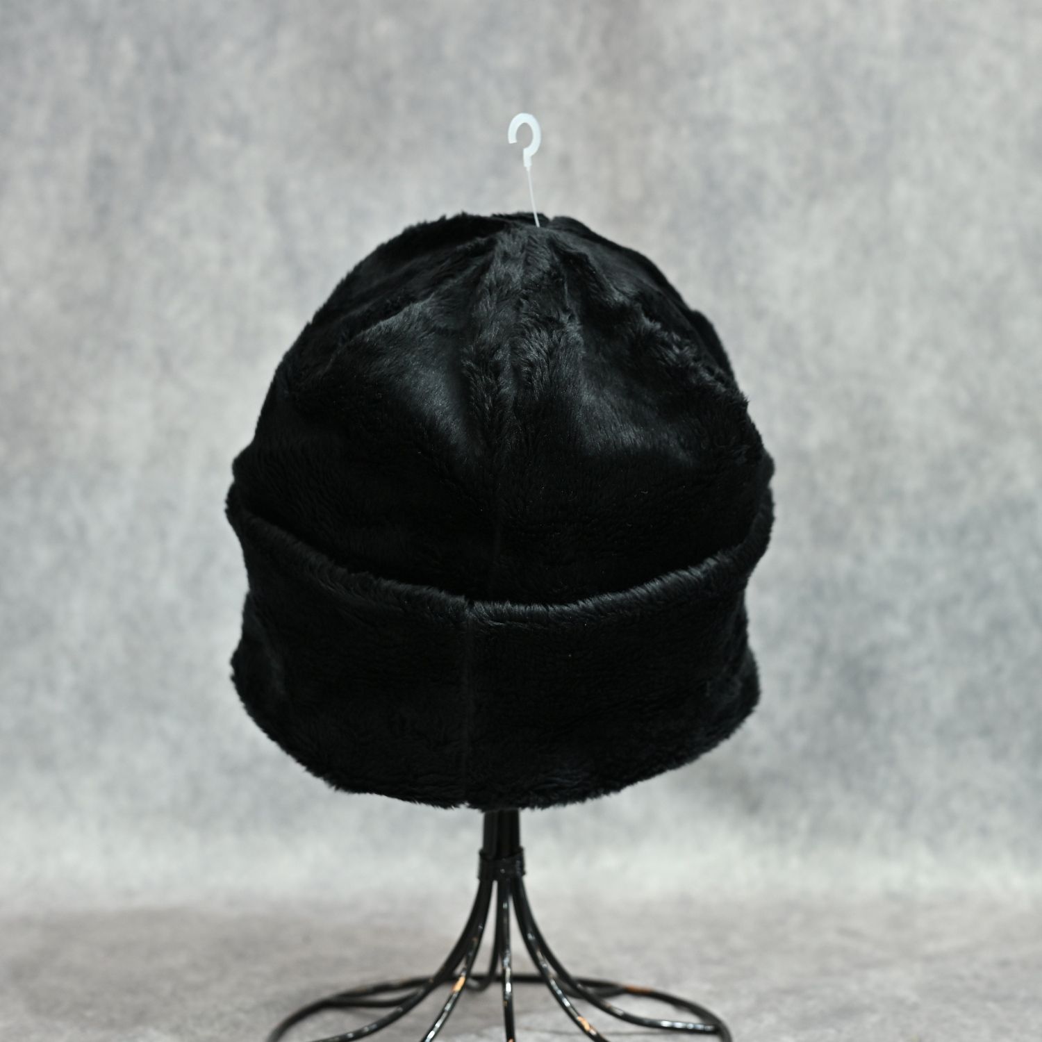 Y's × New Era MICRO FUR CUFF KNIT （Black）｜マイクロファー カーフニット｜YV-H25-995-3