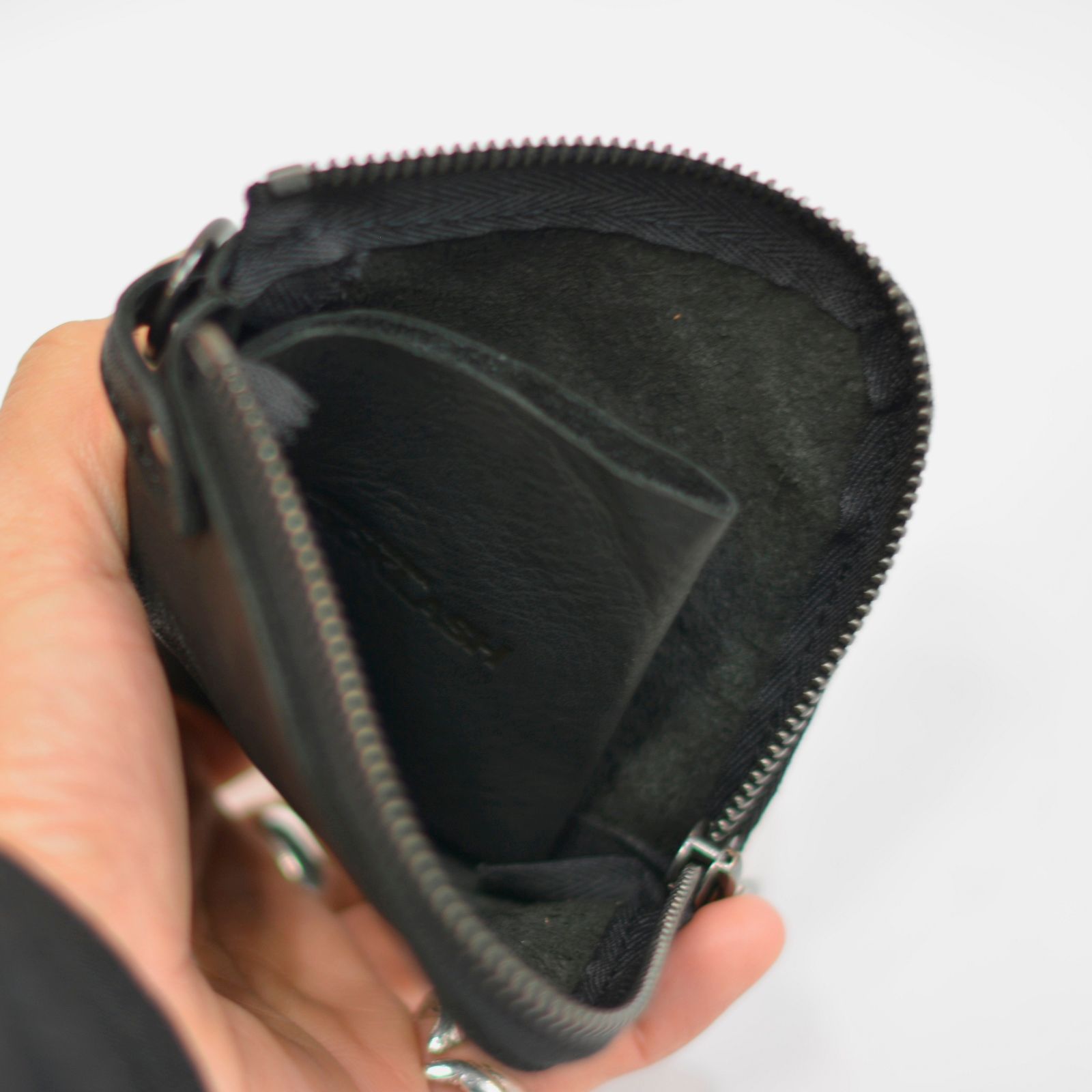 ダブルショルダーレザー製品染め コインケース