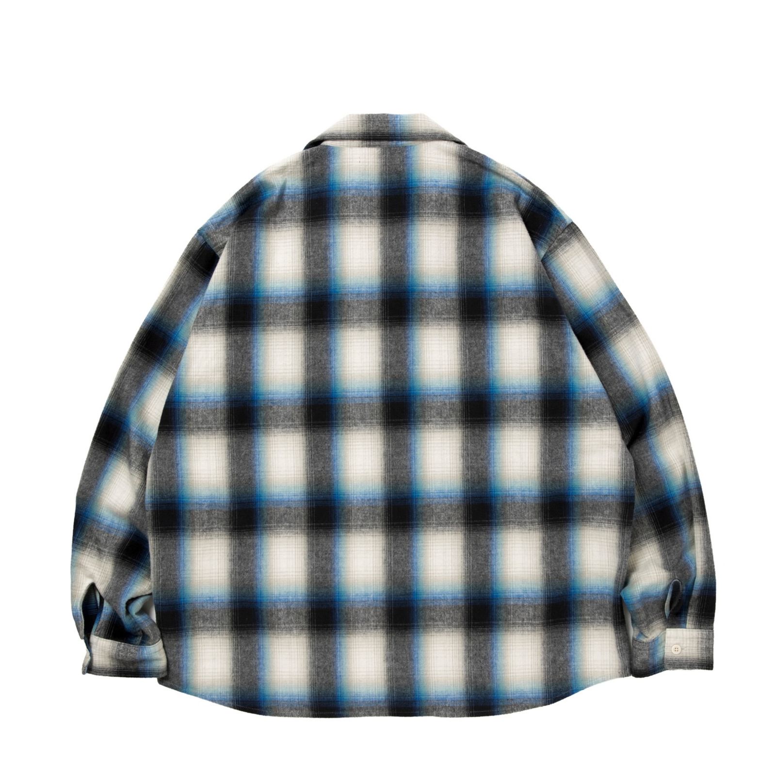 R9 OMBRE CHECK SHIRT （BLUE）｜オンブレーチェックシャツ｜RW26A0206